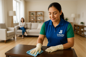 JJ Facility Solutions Cleaning Women