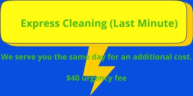 Express Cleaning (Last Minute)